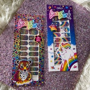SALE ORLY Lisa Frank Nail Gel Wraps Hunter Markie & Celeste NWT New Hunter